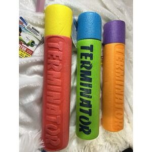 Maxed Liquidator Terminator Water Blaster. Kids Water Toy Lot 3. Shoots 35 Feet